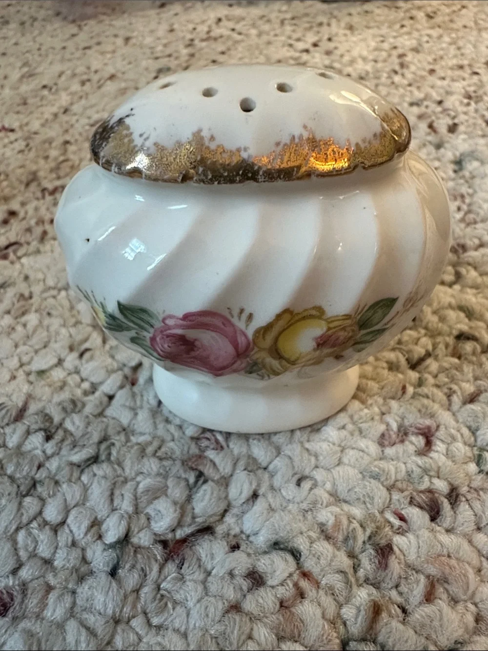 Vintage royal China pepper shaker